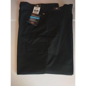 Dickies Relaxed Fit Flex Double Knee Pants Black 40x30